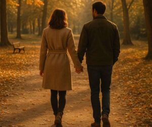 őszi séta- párkapsolat