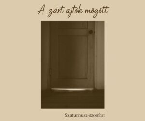 zárt ajtók mögött